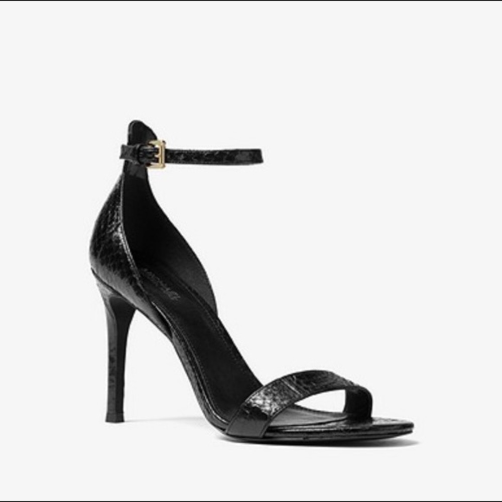 *NEW Michael Kors Harper Sandal Genuine Snake